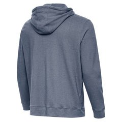 Seattle Seahawks Antigua 50th Season Cloud Pullover Hoodie Heather Navy
