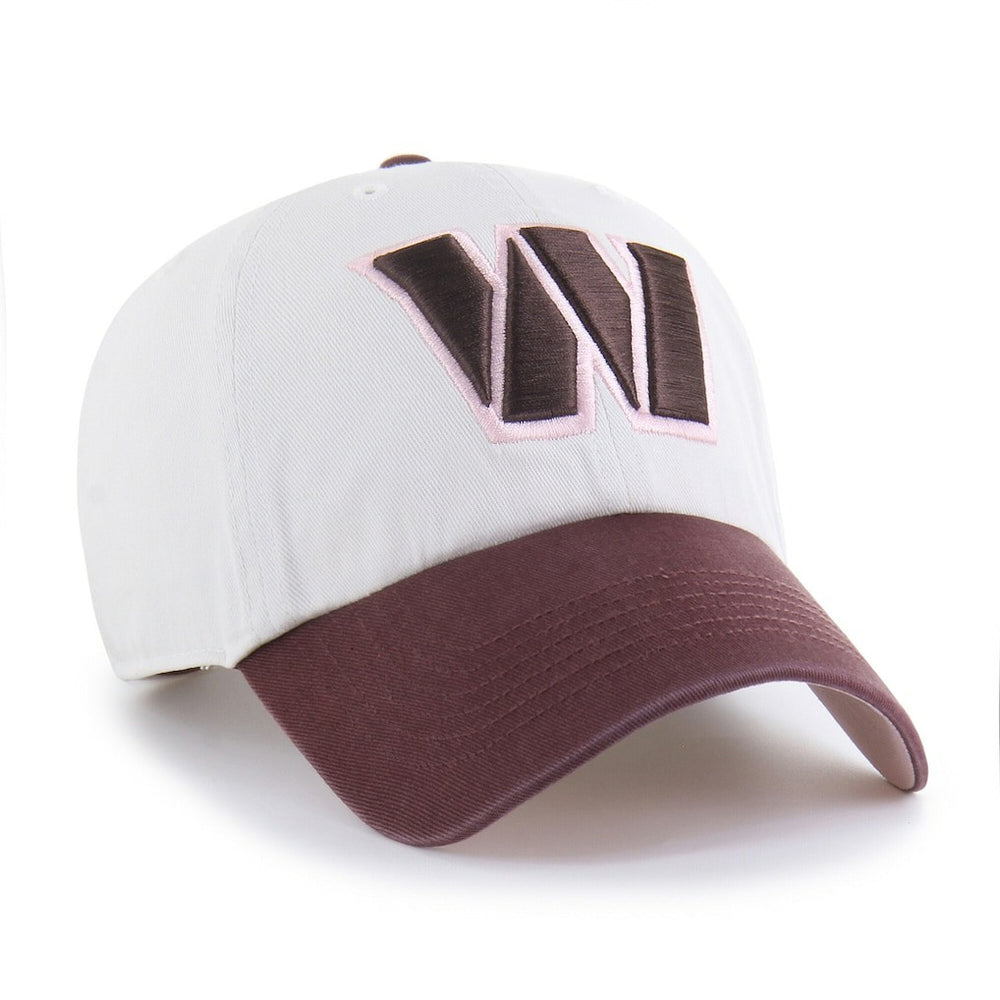 47 brand Washington Commanders '47 Unisex Love Letter Clean Up Adjustable Hat Stone/Burgundy