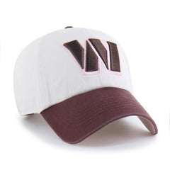 47 brand Washington Commanders '47 Unisex Love Letter Clean Up Adjustable Hat Stone/Burgundy