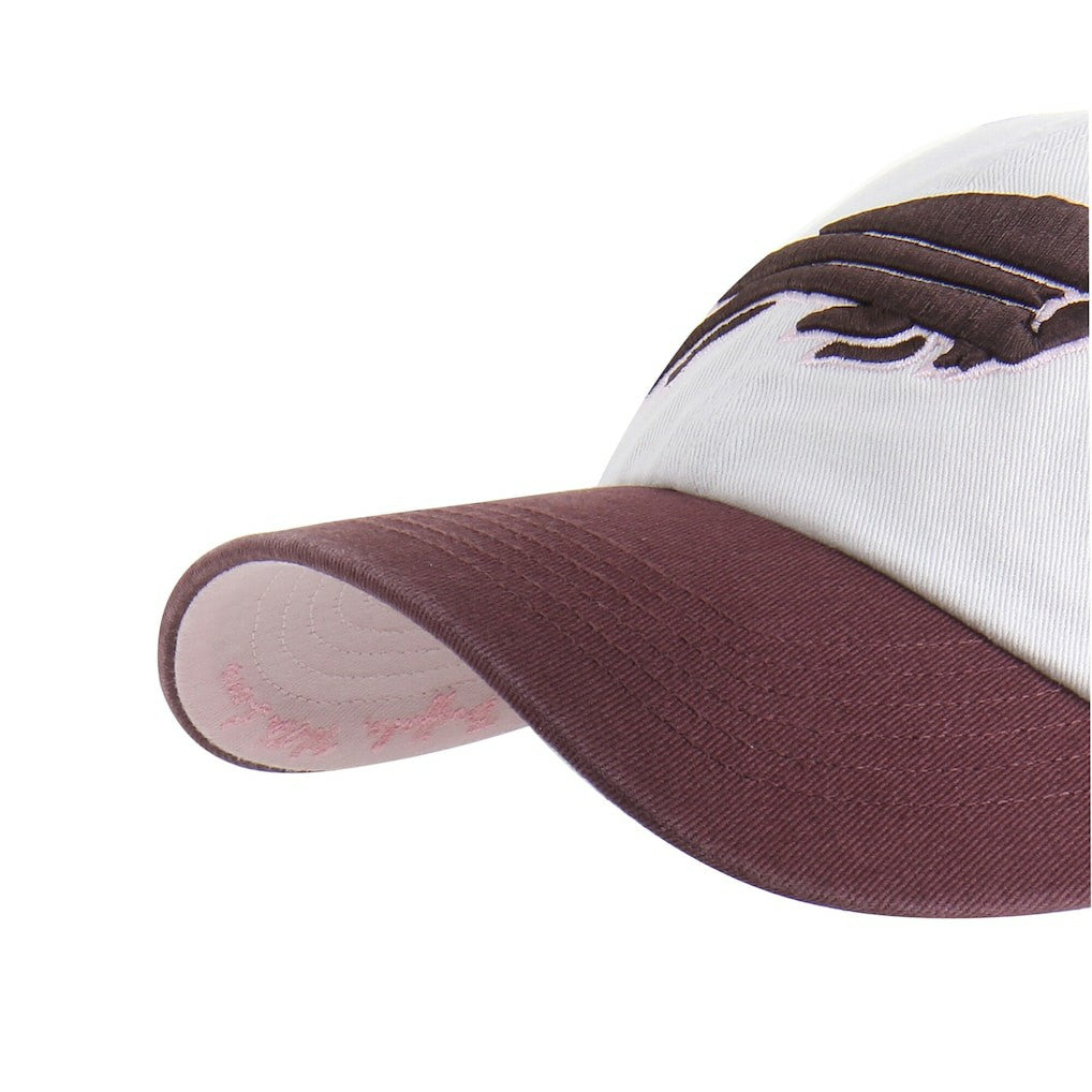 47 brand Buffalo Bills '47 Unisex Love Letter Clean Up Adjustable Hat Stone/Burgundy