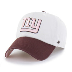 47 brand New York Giants '47 Unisex Love Letter Clean Up Adjustable Hat Stone/Burgundy