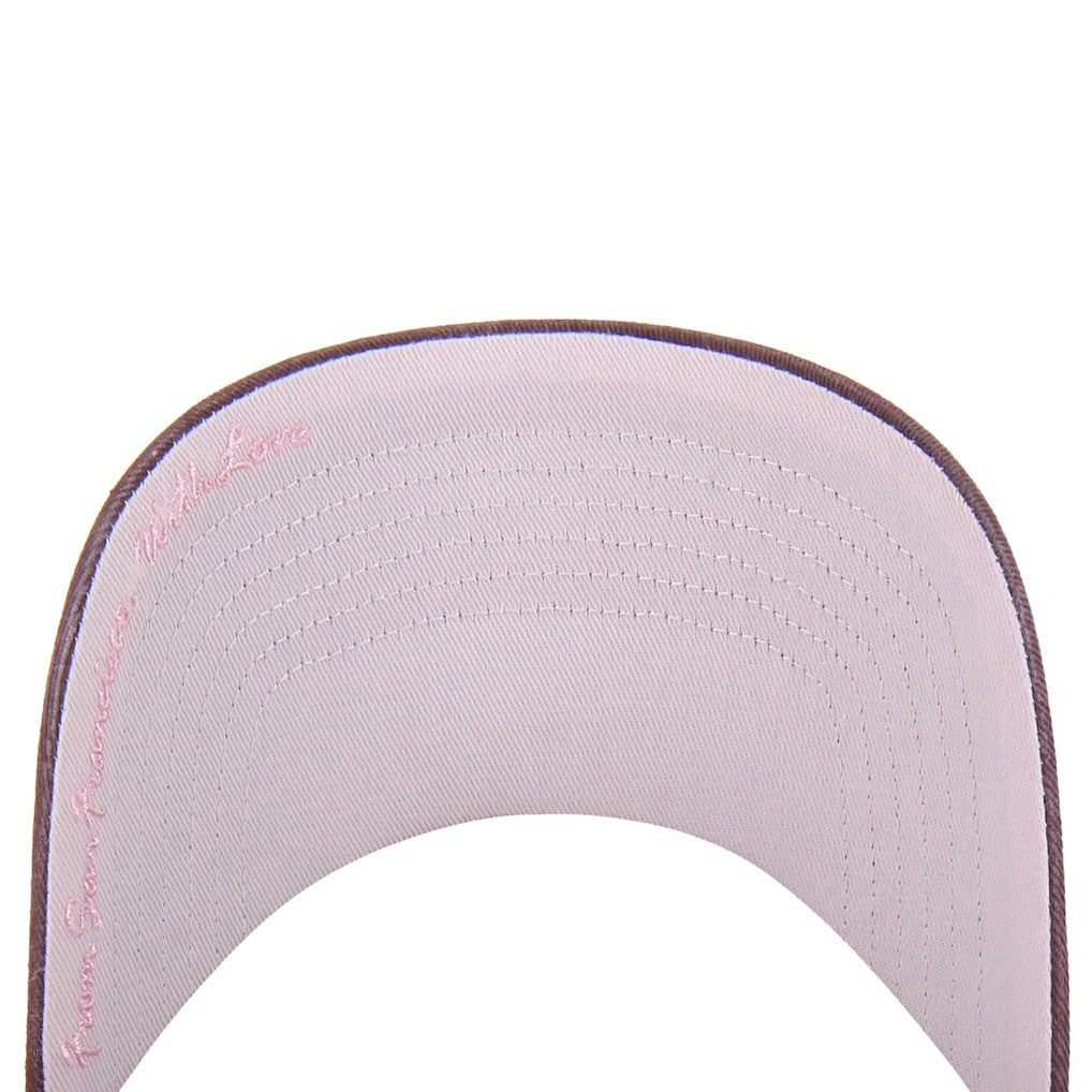 47 brand San Francisco 49ers '47 Unisex Love Letter Clean Up Adjustable Hat Stone/Burgundy