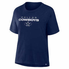 Fanatics Dallas Cowboys Women's Fade Legacy T-Shirt Navy