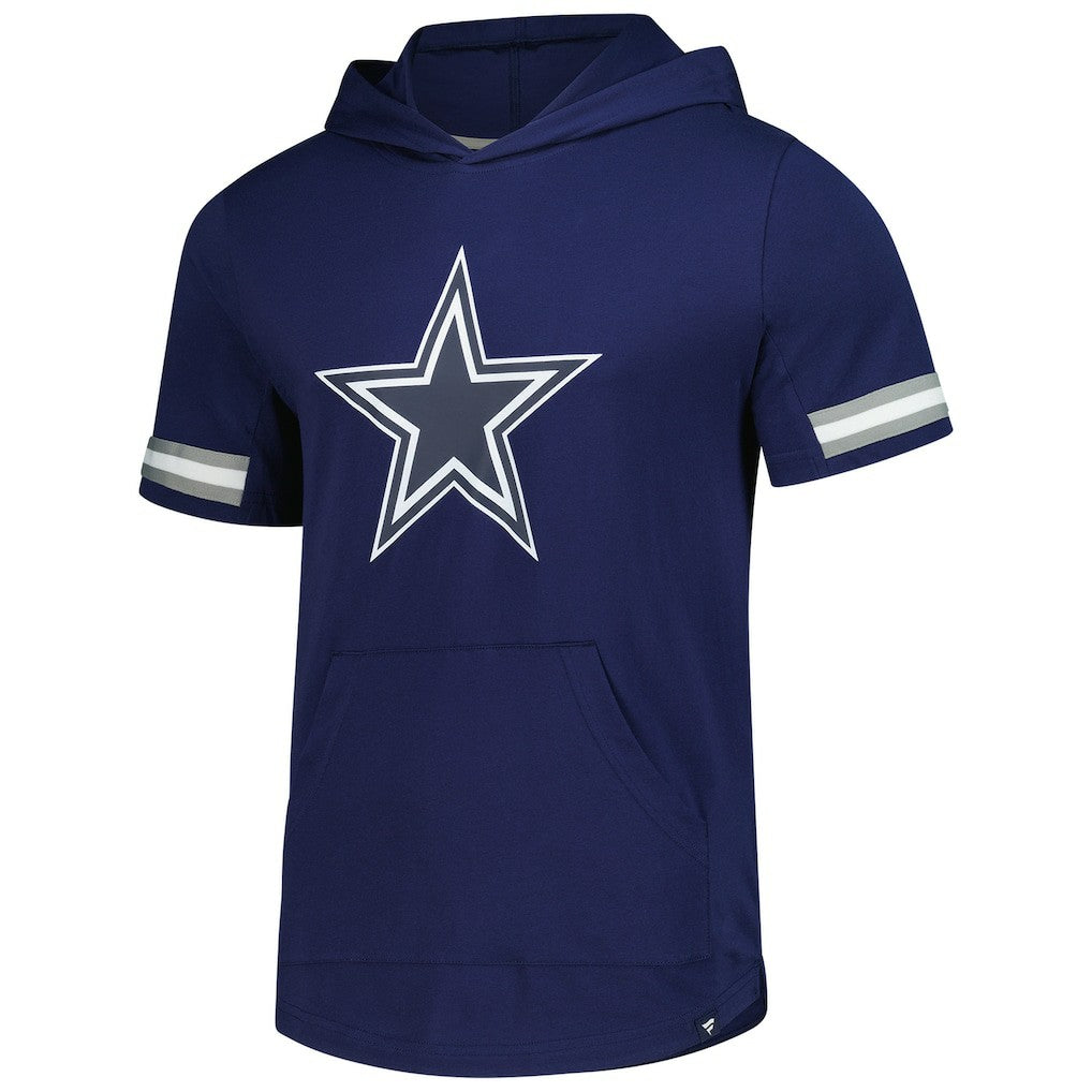 Fanatics Dallas Cowboys Optimal Play Short Sleeve Hooded T-Shirt Navy