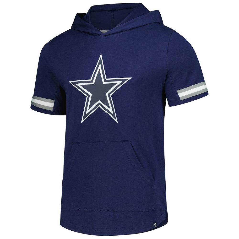 Fanatics Dallas Cowboys Optimal Play Short Sleeve Hooded T-Shirt Navy