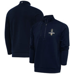 Florida Panthers Fanatics 2025 Stanley Cup Champions Genesis Quarter-Zip Pullover - Navy - NHL 203185335