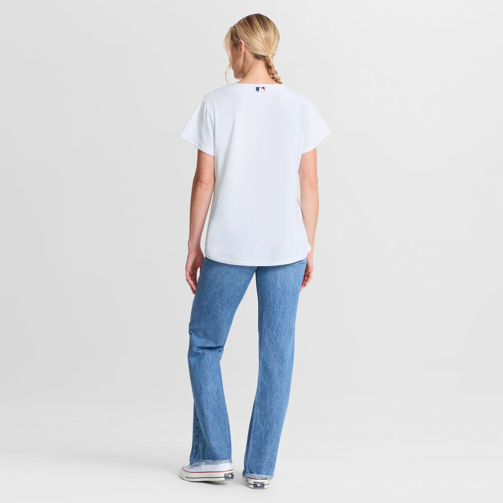 Los Angeles Dodgers Nike Women's Home Replica Jersey - White - Nike Online