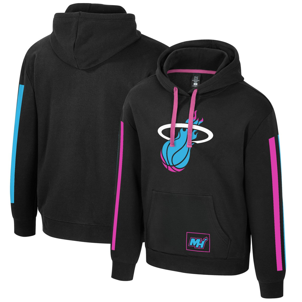 Miami Heat Stadium Essentials Unisex 2025/26 City Edition City Star Hoodie Black