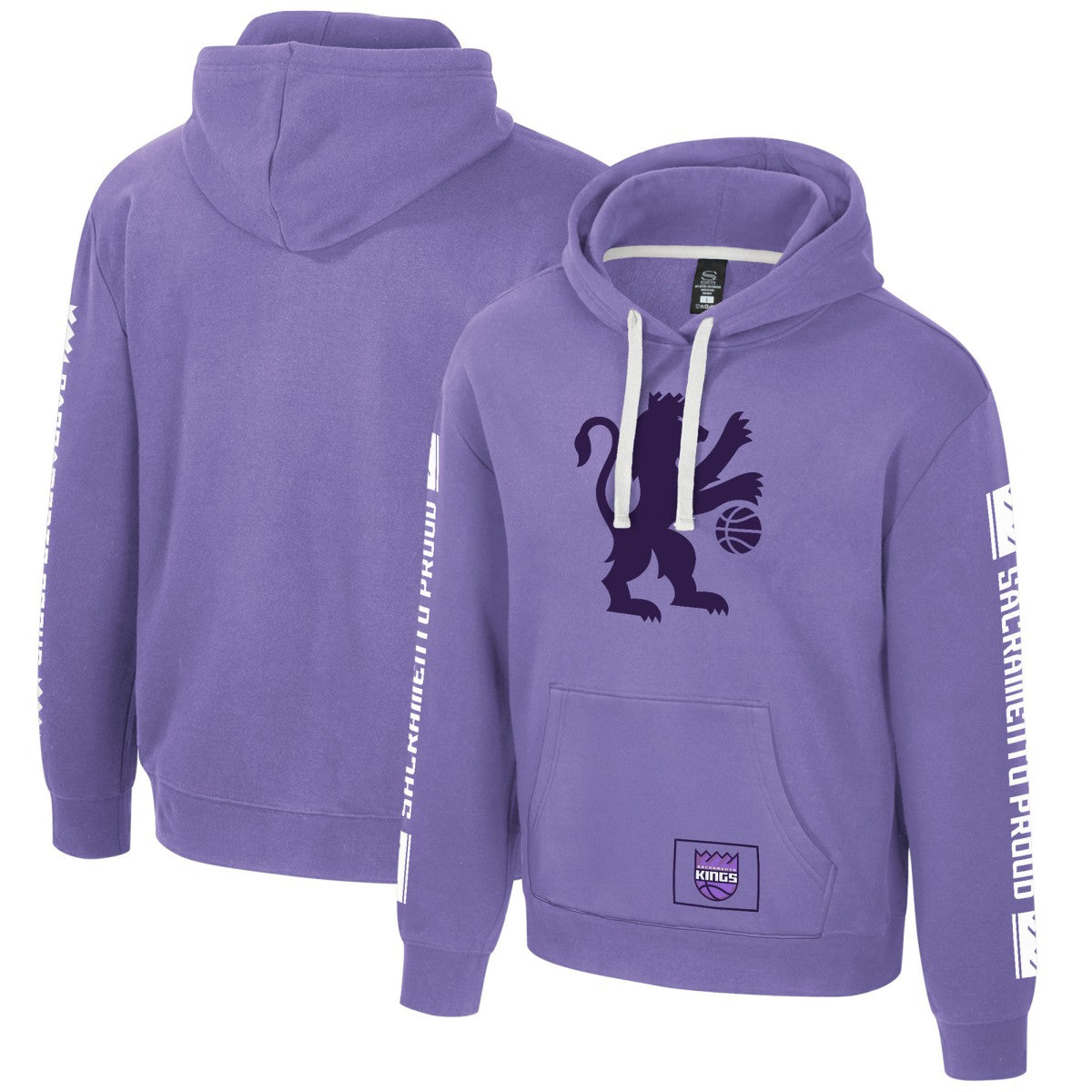 Sacramento Kings Stadium Essentials Unisex 2025/26 City Edition City Star Hoodie Purple
