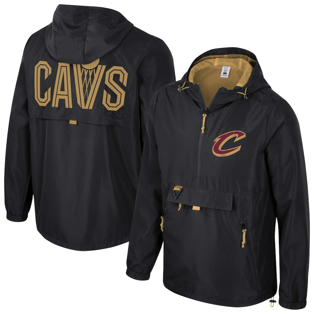 Cleveland Cavaliers Stadium Essentials Unisex Compete Quarter-Zip Hoodie Jacket Black