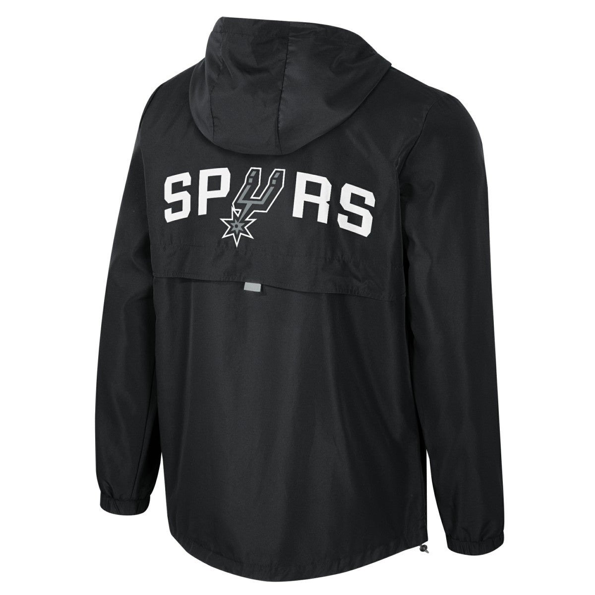 San Antonio Spurs Stadium Essentials Unisex Compete Quarter-Zip Hoodie Jacket Black