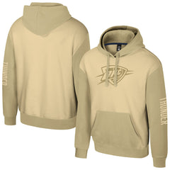 Oklahoma City Thunder Stadium Essentials Unisex Rafters Burst Hoodie Khaki