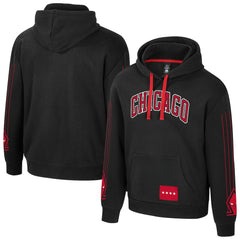 Chicago Bulls Stadium Essentials Unisex City Star Hoodie Black