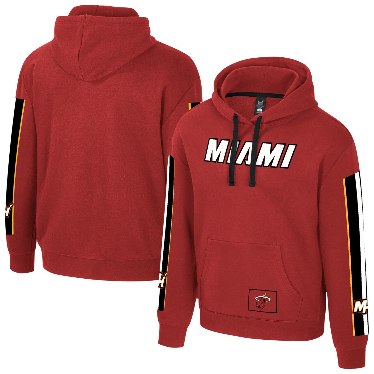 Miami Heat Stadium Essentials Unisex City Star Hoodie Red