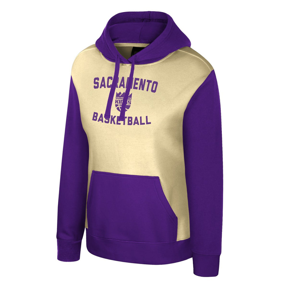 Sacramento Kings Stadium Essentials Women's Rafters Road Trip Hoodie Cream