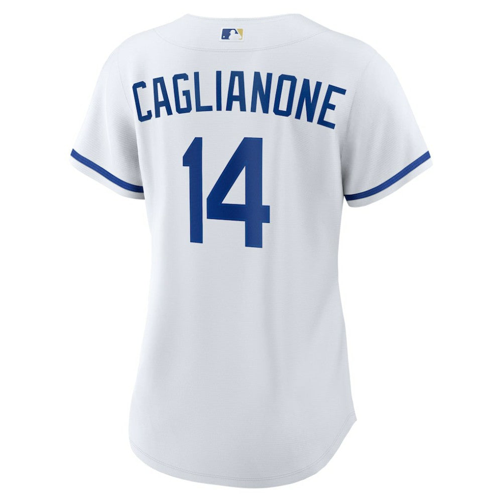 Jac Caglianone Kansas City Royals Nike Women's Home Replica Jersey - White - Nike Lifestyle