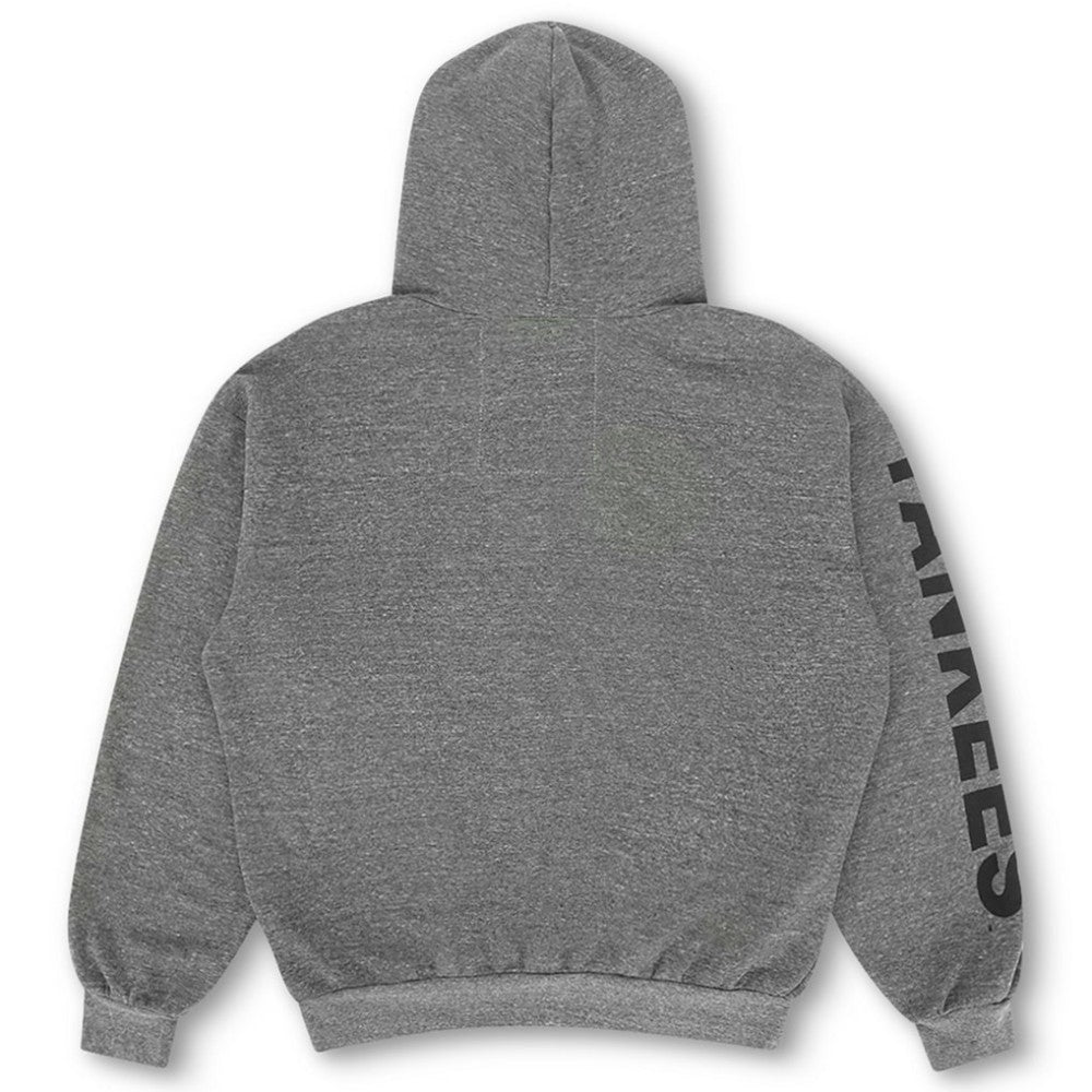 New York Yankees Aviator Nation x MLB Unisex Relaxed Tri-Blend Hoodie - Heather Gray - MLB Lifestyle