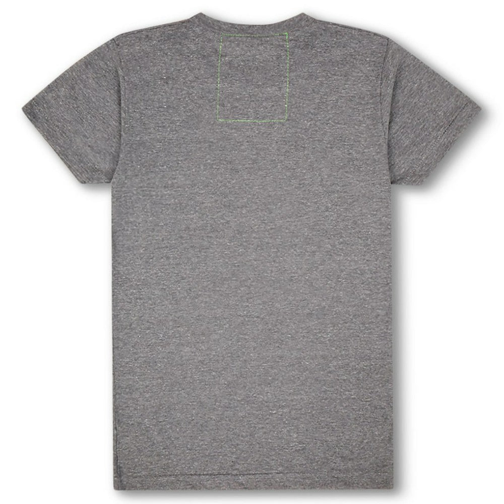 Texas Rangers Aviator Nation x MLB Unisex Tri-Blend T-Shirt - Heather Gray - MLB Lifestyle