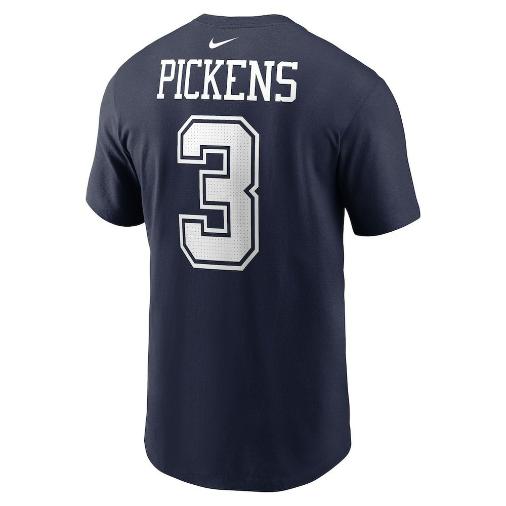 Nike George Pickens Dallas Cowboys Name & Number T-Shirt Navy