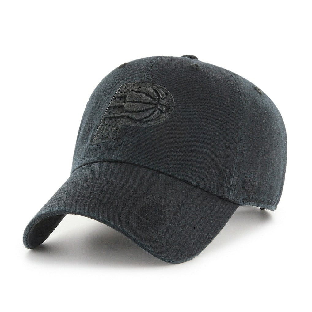 Indiana Pacers '47 Primary Logo Clean Up Adjustable Hat Black | 47 brand online