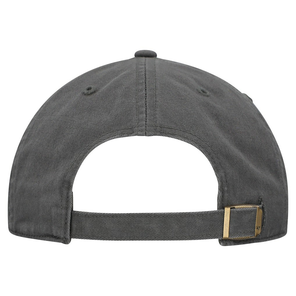 Indiana Pacers '47 Primary Logo Clean Up Adjustable Hat Charcoal | 47 brand Near Me