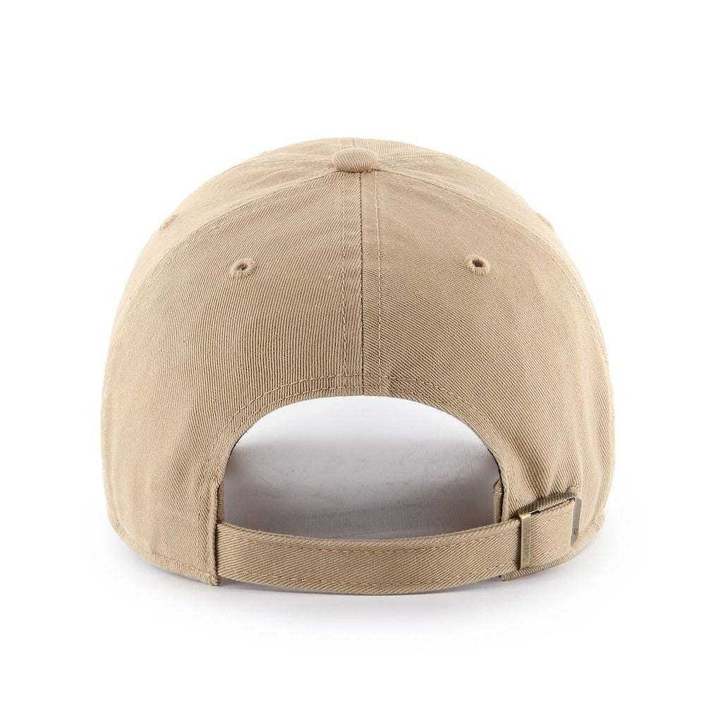 Indiana Pacers '47 Primary Logo Clean Up Adjustable Hat Khaki | 47 brand US