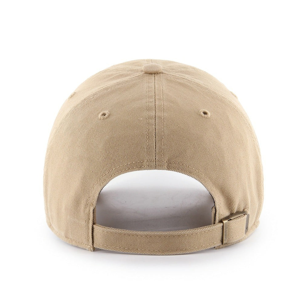 Indiana Pacers '47 Primary Logo Clean Up Adjustable Hat Khaki | 47 brand US