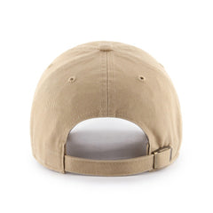 Indiana Pacers '47 Primary Logo Clean Up Adjustable Hat Khaki | 47 brand US
