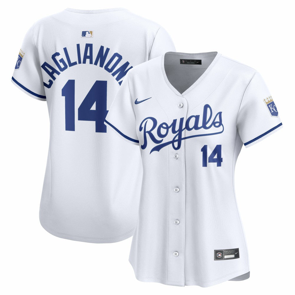 Jac Caglianone Kansas City Royals Nike Women's Home Limited Player Jersey - White - Nike Online