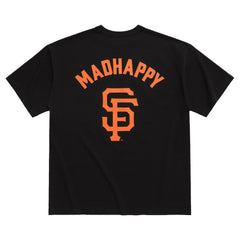 San Francisco Giants Madhappy x MLB Unisex Heavyweight T-Shirt - Black - MLB Lifestyle