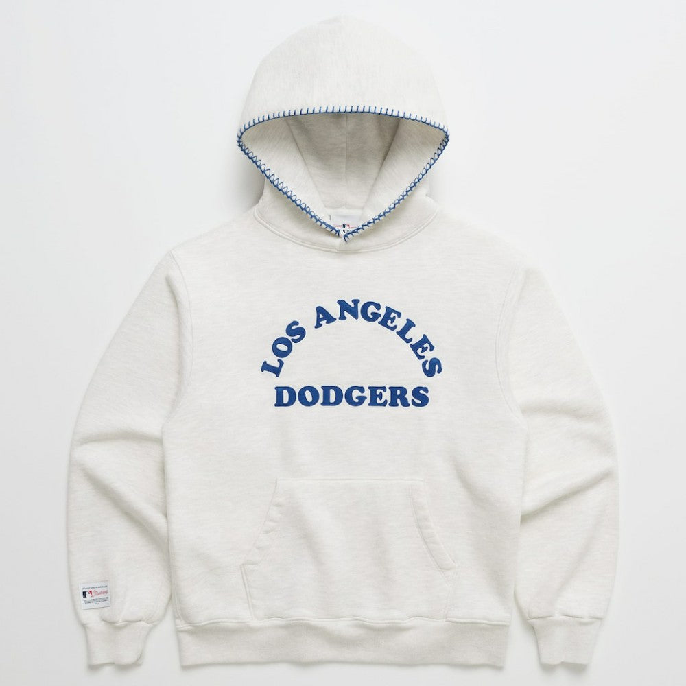 Los Angeles Dodgers Madhappy x MLB Unisex Heavyweight Fleece Hoodie - Heather Gray - MLB Sale
