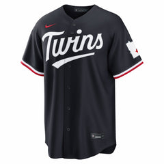 Minnesota Twins Nike Alternate Stadium Jersey - Navy - Nike Online