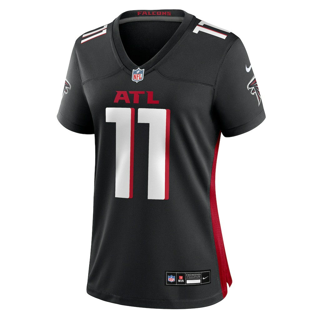 Nike Jalon Walker Atlanta Falcons Women's Team Game Jersey Black