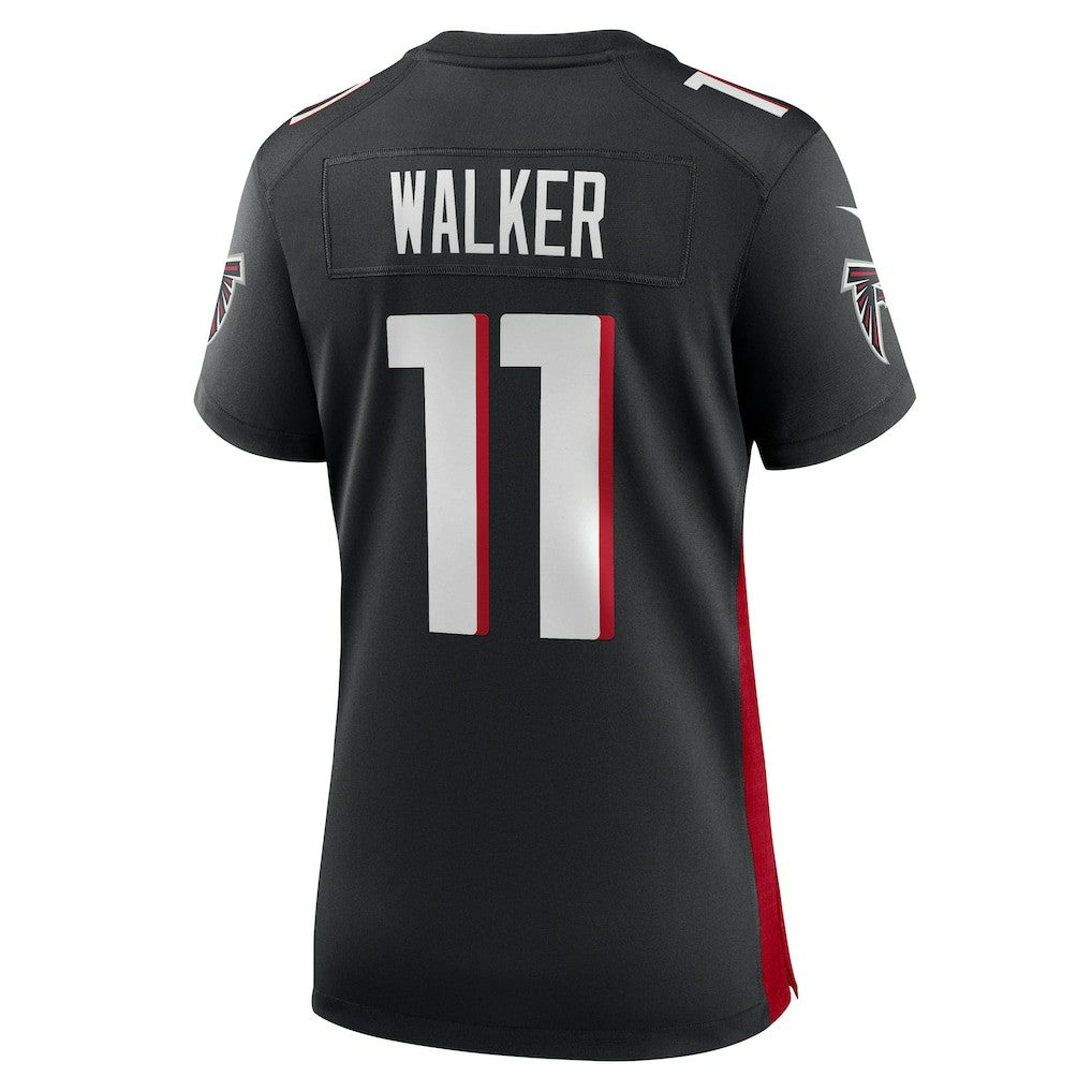 Nike Jalon Walker Atlanta Falcons Women's Team Game Jersey Black