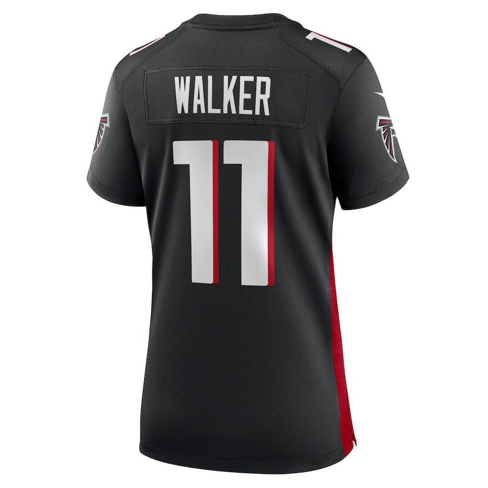 Nike Jalon Walker Atlanta Falcons Women's Team Game Jersey Black