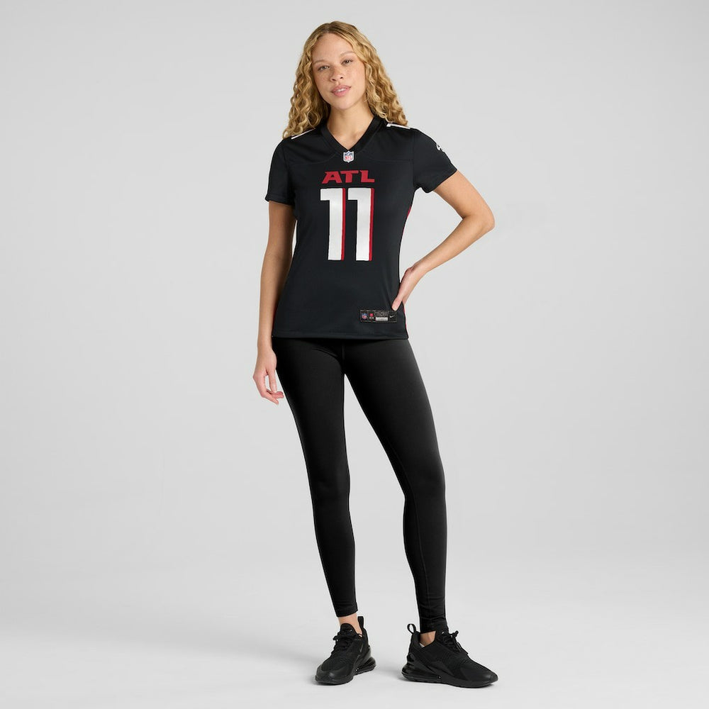 Nike Jalon Walker Atlanta Falcons Women's Team Game Jersey Black
