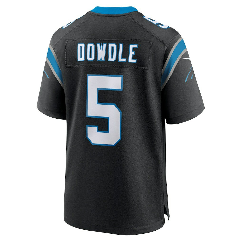Nike Rico Dowdle Carolina Panthers Team Game Jersey Black