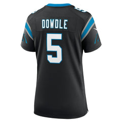 Nike Rico Dowdle Carolina Panthers Women's Team Game Jersey Black