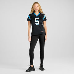 Nike Rico Dowdle Carolina Panthers Women's Team Game Jersey Black
