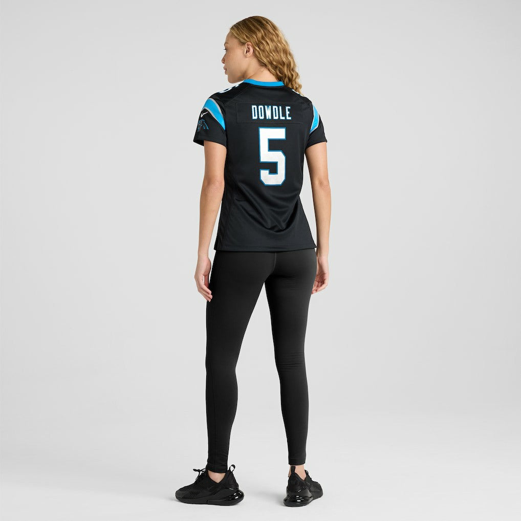 Nike Rico Dowdle Carolina Panthers Women's Team Game Jersey Black