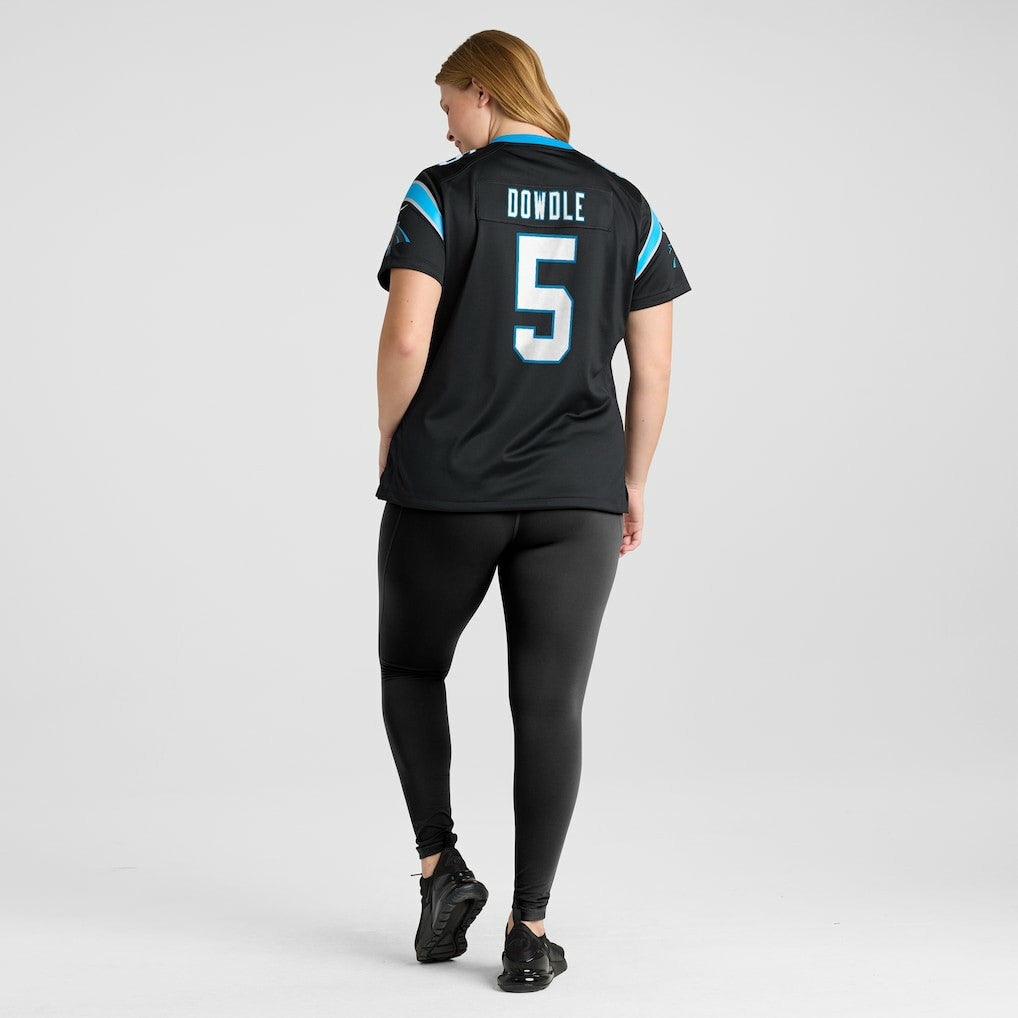 Nike Rico Dowdle Carolina Panthers Women's Team Game Jersey Black