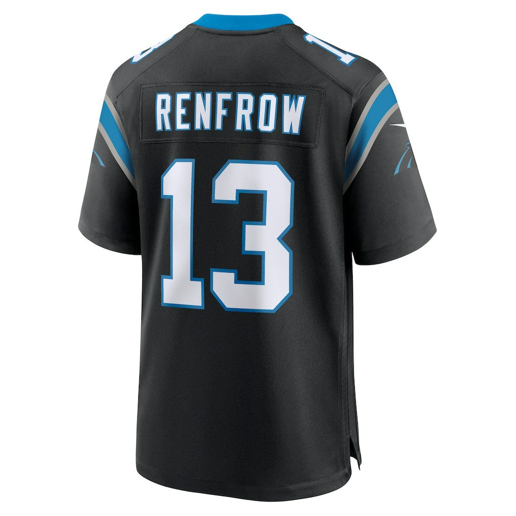 Nike Hunter Renfrow Carolina Panthers Team Game Jersey Black