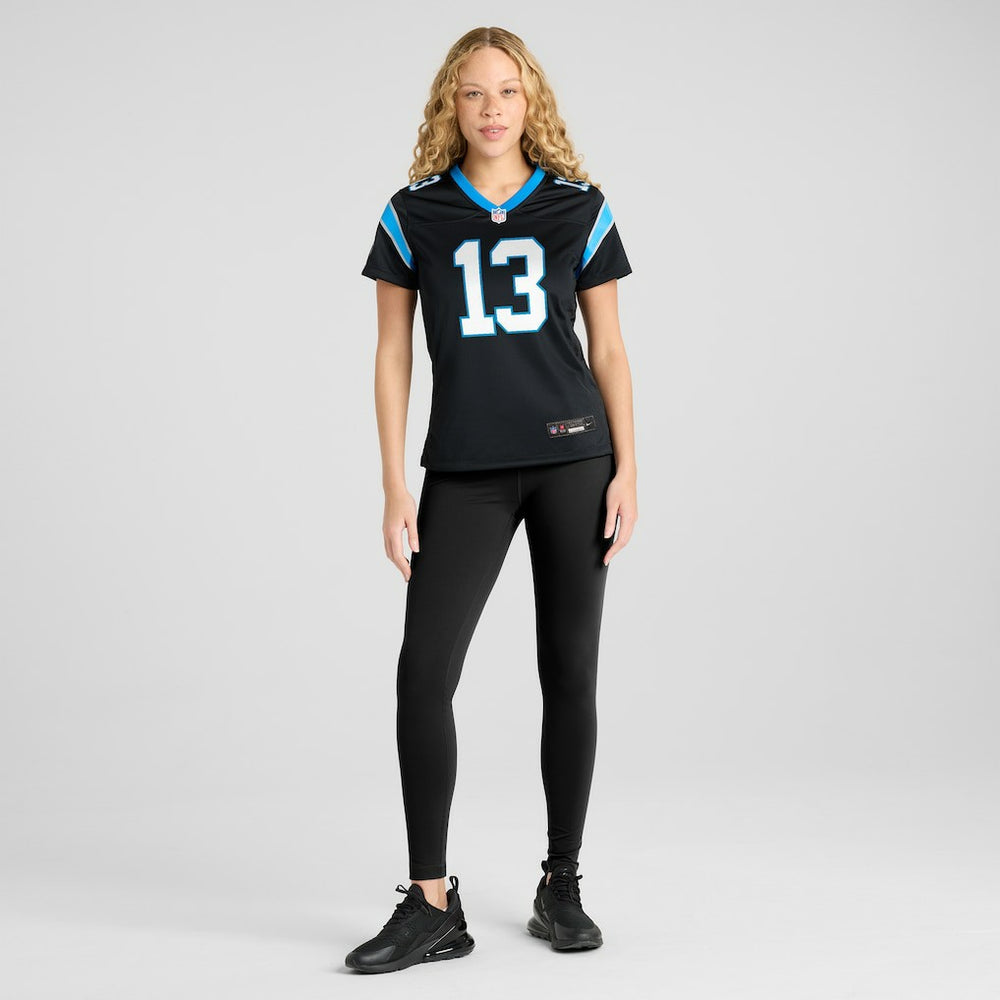 Nike Hunter Renfrow Carolina Panthers Women's Team Game Jersey Black
