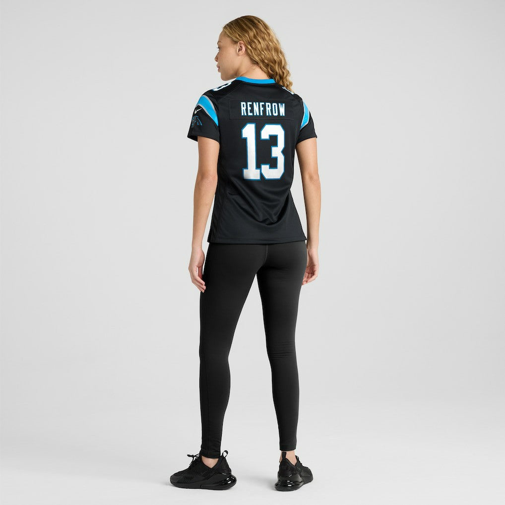 Nike Hunter Renfrow Carolina Panthers Women's Team Game Jersey Black