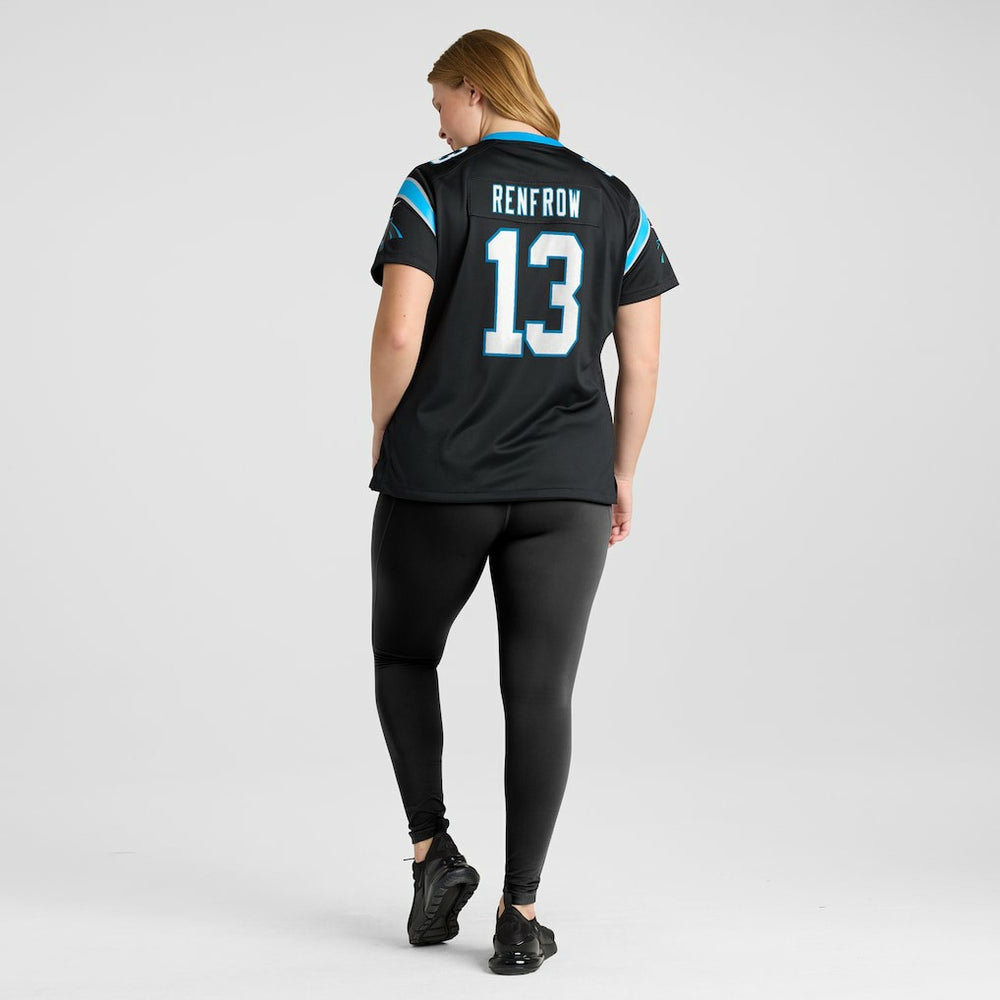 Nike Hunter Renfrow Carolina Panthers Women's Team Game Jersey Black