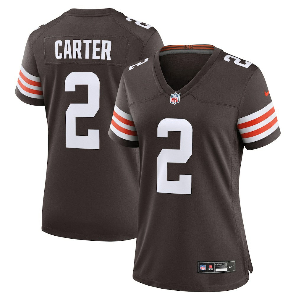 Nike DeAndre Carter Cleveland Browns Women's Team Game Jersey Brown