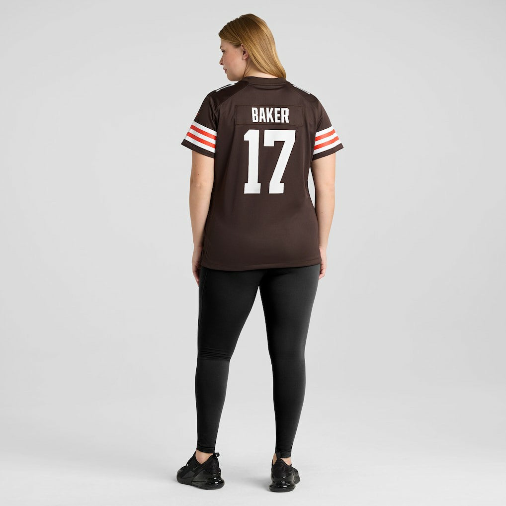 Nike Jerome Baker Cleveland Browns Women's Team Game Jersey Brown