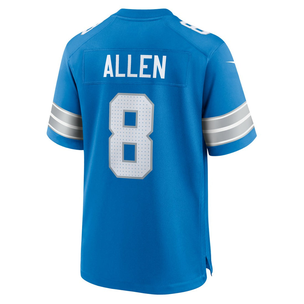 Nike Kyle Allen Detroit Lions Team Game Jersey Blue