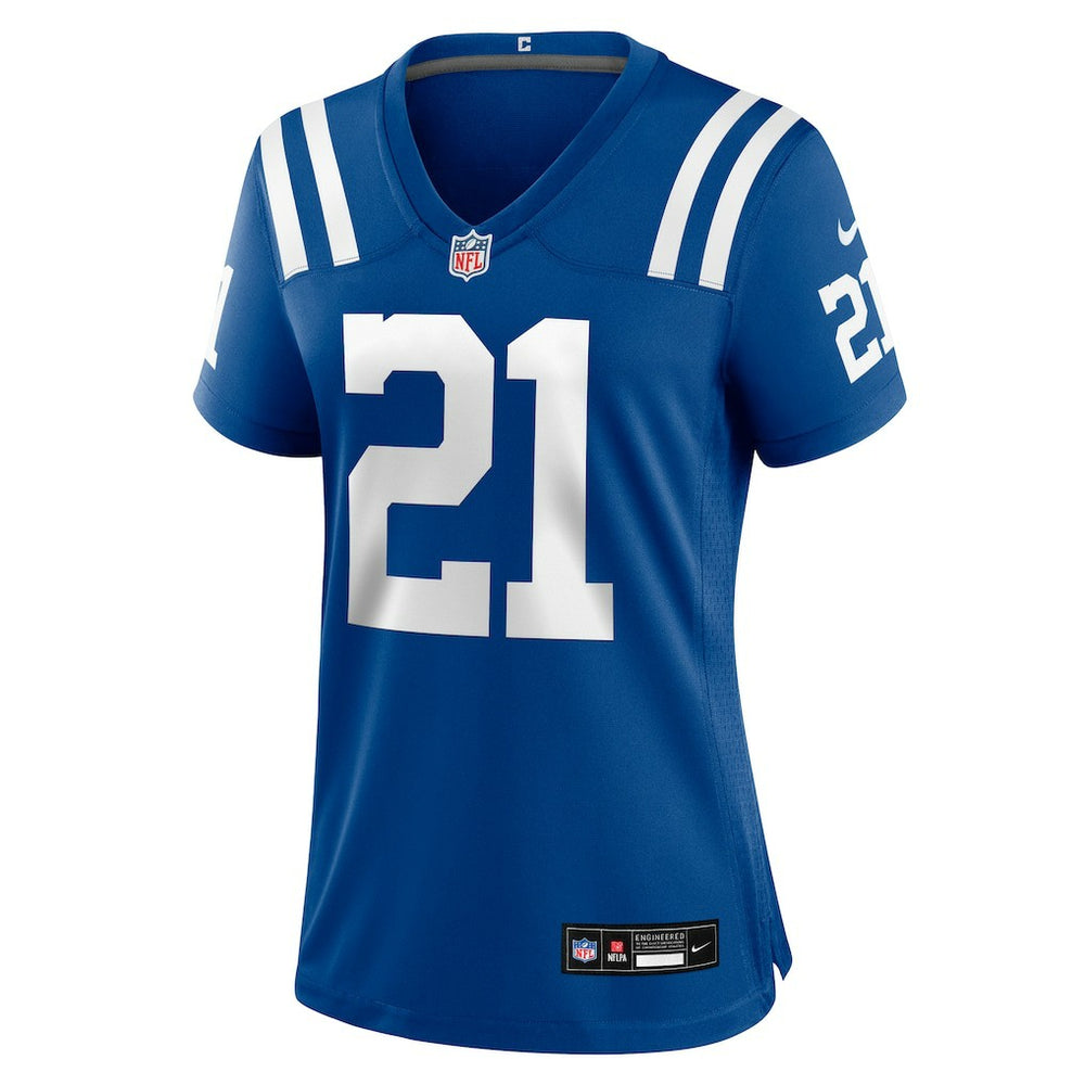 Nike DJ Giddens Indianapolis Colts Women's Team Game Jersey Royal
