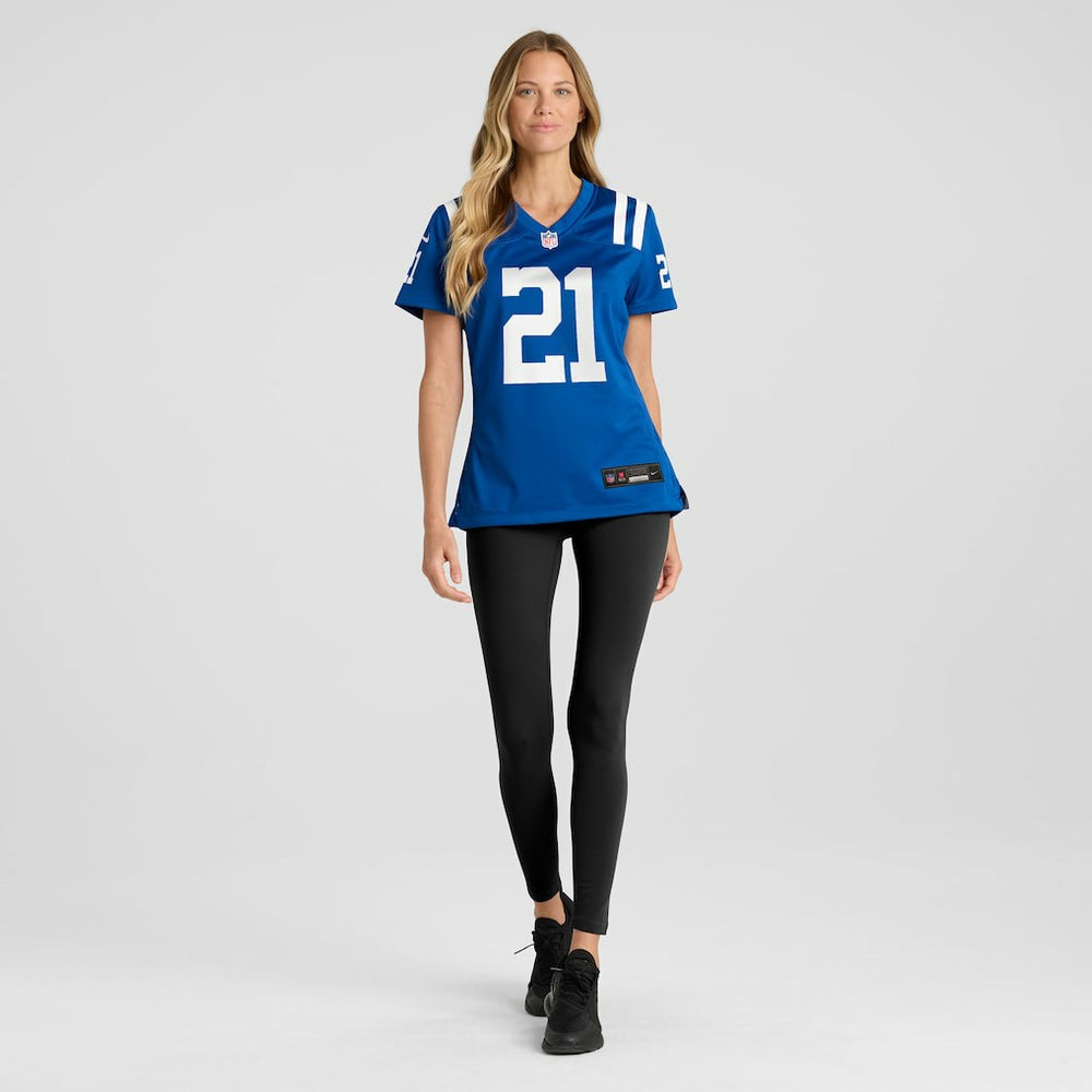 Nike DJ Giddens Indianapolis Colts Women's Team Game Jersey Royal